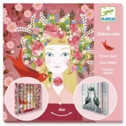 Djeco Coffret Pliage : Lovely Queens