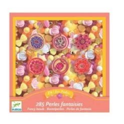 Djeco Coffret Perles Fantaisies Fleurs
