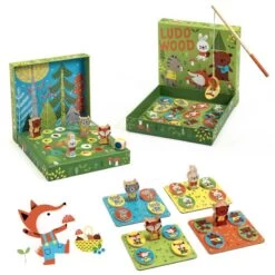 4 Jeux éducatifs En Bois LudoWood Djeco