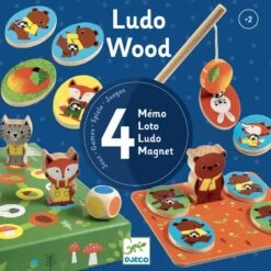 4 Jeux éducatifs En Bois LudoWood Djeco 5 4 Jeux éducatifs En Bois LudoWood Djeco -Djeco Joyeux Paradis 4 Jeux educatifs en bois LudoWood Djeco 2
