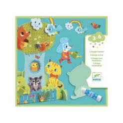 Djeco Collages Des Petits Copains Au Jardin