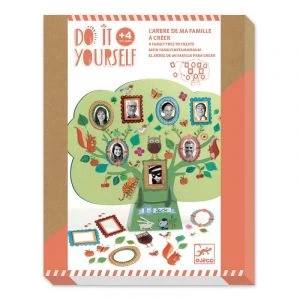 Djeco Coffret Créatif DIY Mosaïques & Stickers Arbre De Ma Famille 1 Djeco Coffret Créatif DIY Mosaïques & Stickers Arbre De Ma Famille