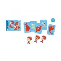 Djeco Jeux Cartes Spidifish, DJ05155, Multicolore