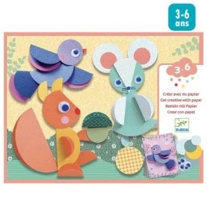 Djeco Kit Créatif - Créer Avec Du Papier - Ronds Et Ronds 1 Djeco Kit Créatif - Créer Avec Du Papier - Ronds Et Ronds