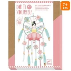Djeco Kit Créatif - Do It Yourself Fée Lotus - Attrape-rêve à Créer