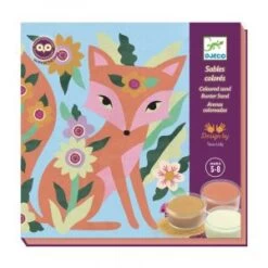 Djeco Coffret Créatif Sables Colorés Garden Lights