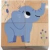 Djeco Puzzle Cubes En Bois Wild & Co
