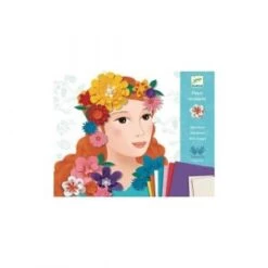 Djeco Set Créatif Fleurs De Papier : Jeunes Filles En Fleurs