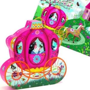 Djeco Puzzle Silhouette Le Carosse De La Prince... 1 Djeco Puzzle Silhouette Le Carosse De La Prince...