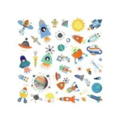 Djeco Stickers Interstellaire