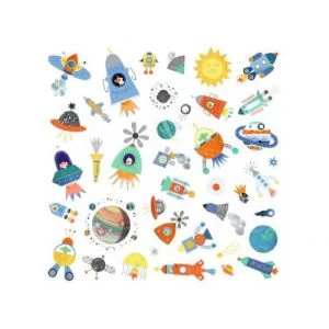 Djeco Stickers Interstellaire 1 Djeco Stickers Interstellaire