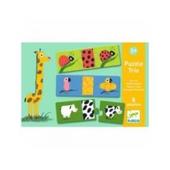 Djeco Puzzles Duo-trio Tout Nu !
