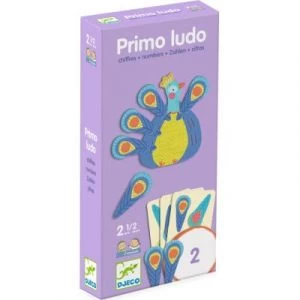 Djeco Jeu éducatif Primo Ludo Chiffres 1 Djeco Jeu éducatif Primo Ludo Chiffres