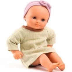 Djeco Poupon Bébé Pistache (34 Cm)