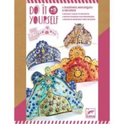Djeco Kit DIY 4 Diadèmes Mosaïques à Décorer Enchanteresses