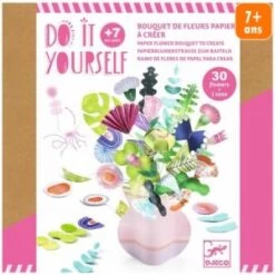 Djeco Kit Do It Yourself - Bouquet De Fleurs En Papier