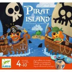 Djeco Jeu De Collecte Et De Stratégie Pirat Island