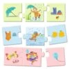 Djeco Puzzles Duo-trio - Mon Quotidien