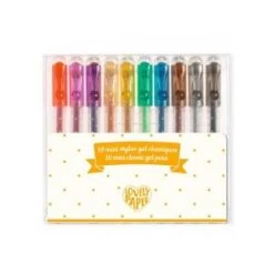 Djeco Set 10 Mini Stylos Gel Classique