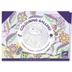 Djeco Posters à Colorier : Colouring Gallery : Oiseaux