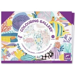 Djeco Posters à Colorier : Colouring Gallery : Japon 1 Djeco Posters à Colorier : Colouring Gallery : Japon