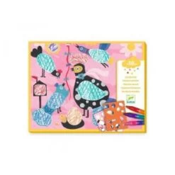 Djeco Coloriage Et Pochoir : Piou Piou & Co