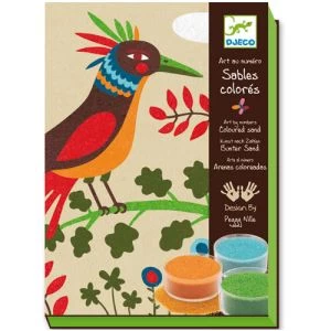Djeco Sables Colorés : Oiseaux De Paradis 1 Djeco Sables Colorés : Oiseaux De Paradis