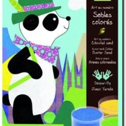 Djeco Sables Colorés : Panda Et Ses Amis
