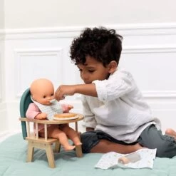 Chaise à Barreaux Pour Poupon Pomea Djeco -Djeco Joyeux Paradis Chaise a barreaux pour poupon Pomea Djeco 2