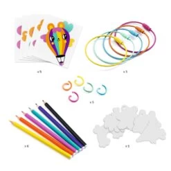 Plastique Fou Artistic Plastic Porte-clefs Kawai Djeco -Djeco Joyeux Paradis Plastique fou Artistic plastic Porteclefs Kawai Djeco 2