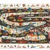 Puzzle Observation Rallye Automobile 54 Pcs Djeco