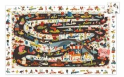 Puzzle Observation Rallye Automobile 54 Pcs Djeco