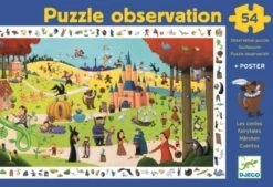 Puzzle D'observation Des Contes Djeco