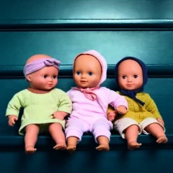 Poupon Lilas Rose Pomea Djeco -Djeco Joyeux Paradis dj07873 dj07877 dj07875 al pomea c social cmjn